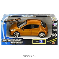 Peugeot 207. Коллекционная модель (рыжая)
