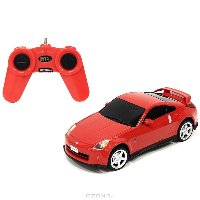 Радиоуправляемая модель "Nissan 350Z", цвет: красный