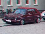 3D red/cyan Anaglyph - VW Golf Cabrio